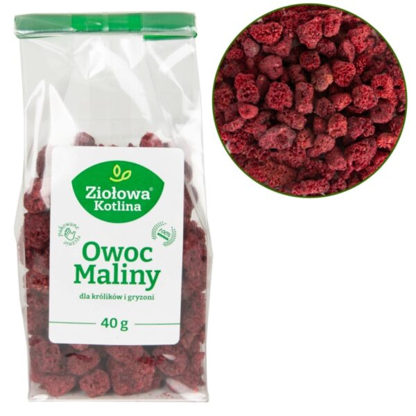 ZIOŁOWA KOTLINA Malina Owoc 40g