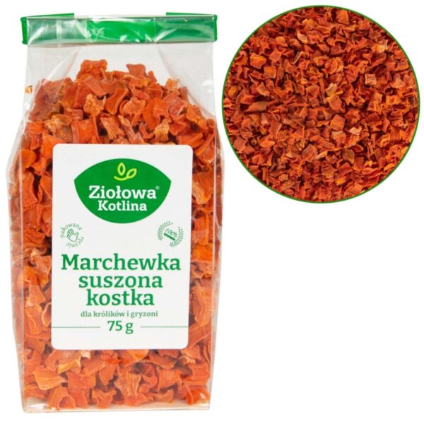 ZIOŁOWA KOTLINA Marchew Kostka 75g