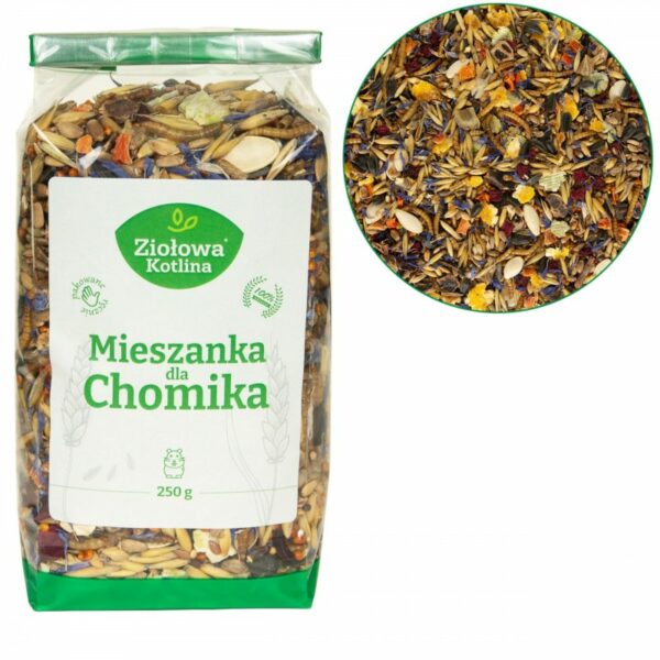 ZIOŁOWA KOTLINA Mieszanka dla chomika 250g