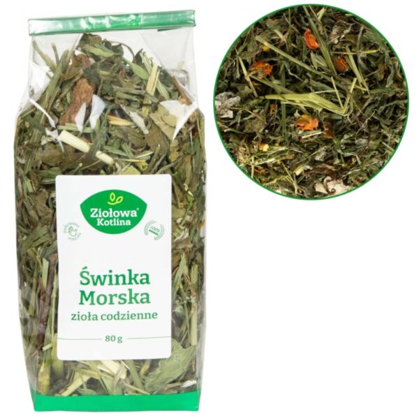 ZIOŁOWA KOTLINA Zioła Codzienne Świnka Morska 80g