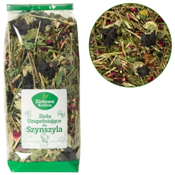 ZIOŁOWA KOTLINA Zioła Uzupełniające Szynszyla 90g
