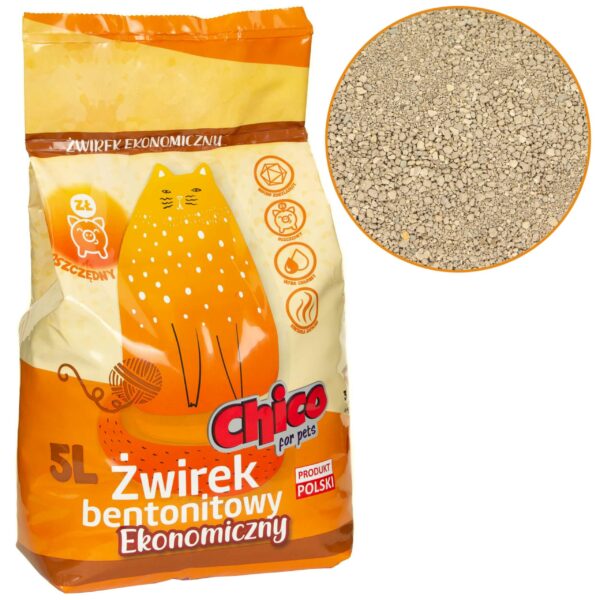 CHICO żwirek Bentonitowy Ekonomiczny