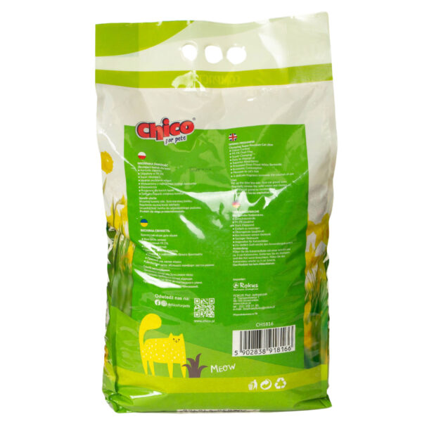 CHICO żwirek Bentonitowy Compact Wiosenna Świe 10L - obrazek 5